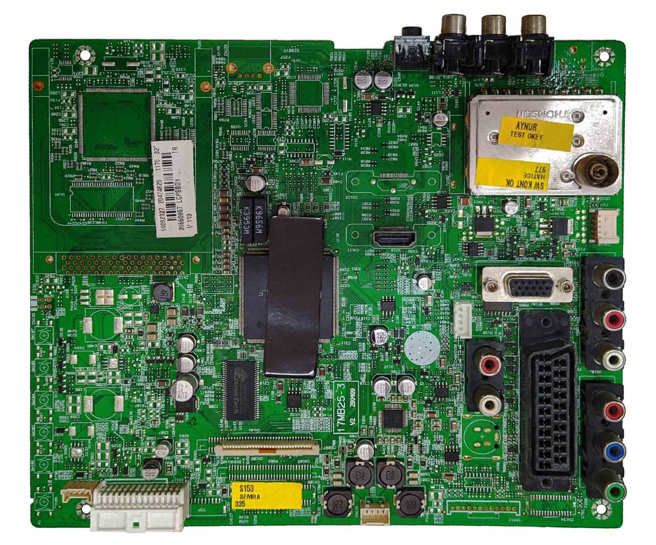 17mb25-3 , 20474829 , V2 290409 , 32'' Lgpsbd1 Panel , Lc320wxe-Sbd1 , 32855tft Lcd Tv , Maın Board , Vestel Anakart
