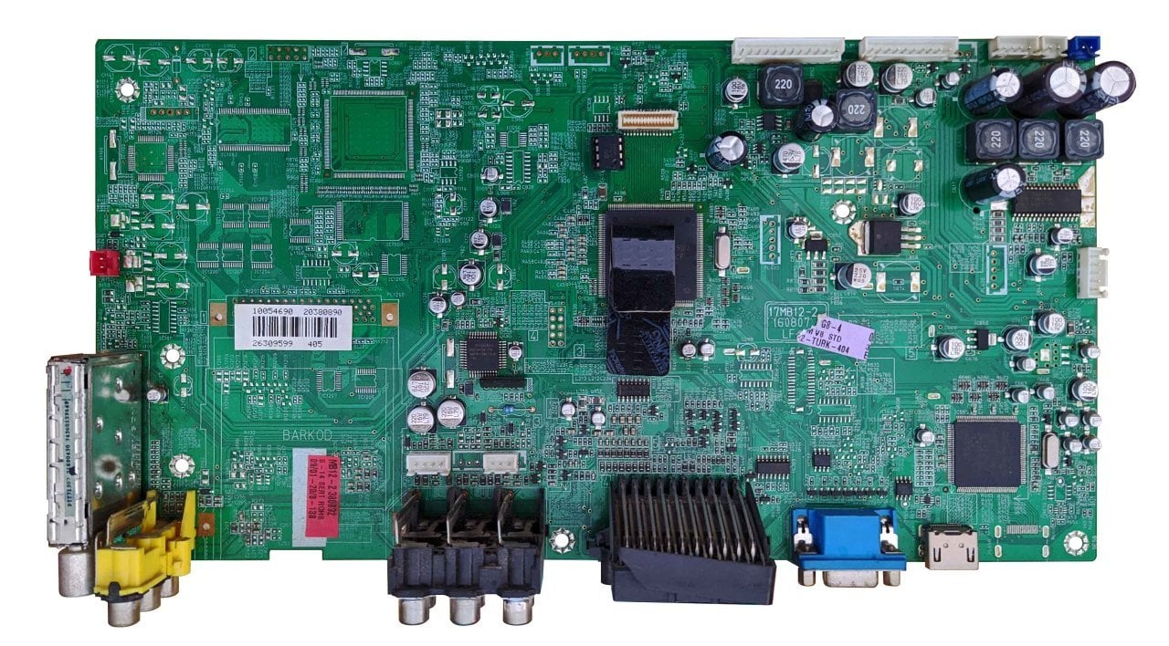 17mb12-2 , 160807 , 20380890 , 20380892 , Auo Panel Vestel 32800 , Maın Board , Vestel Anakart