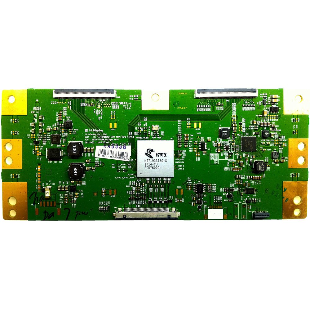 6870C-0704A V17_43/49/55UHD_SONY MEMC_60HZ_VER0.3 6871L-4875B LG Board