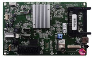 715G6092-M01-000-004K , (WK:1344) , 704TQEPL011 , 705TXESC6 , 32PHH4319/88 , MAIN BOARD , PHILIPS ANAKART