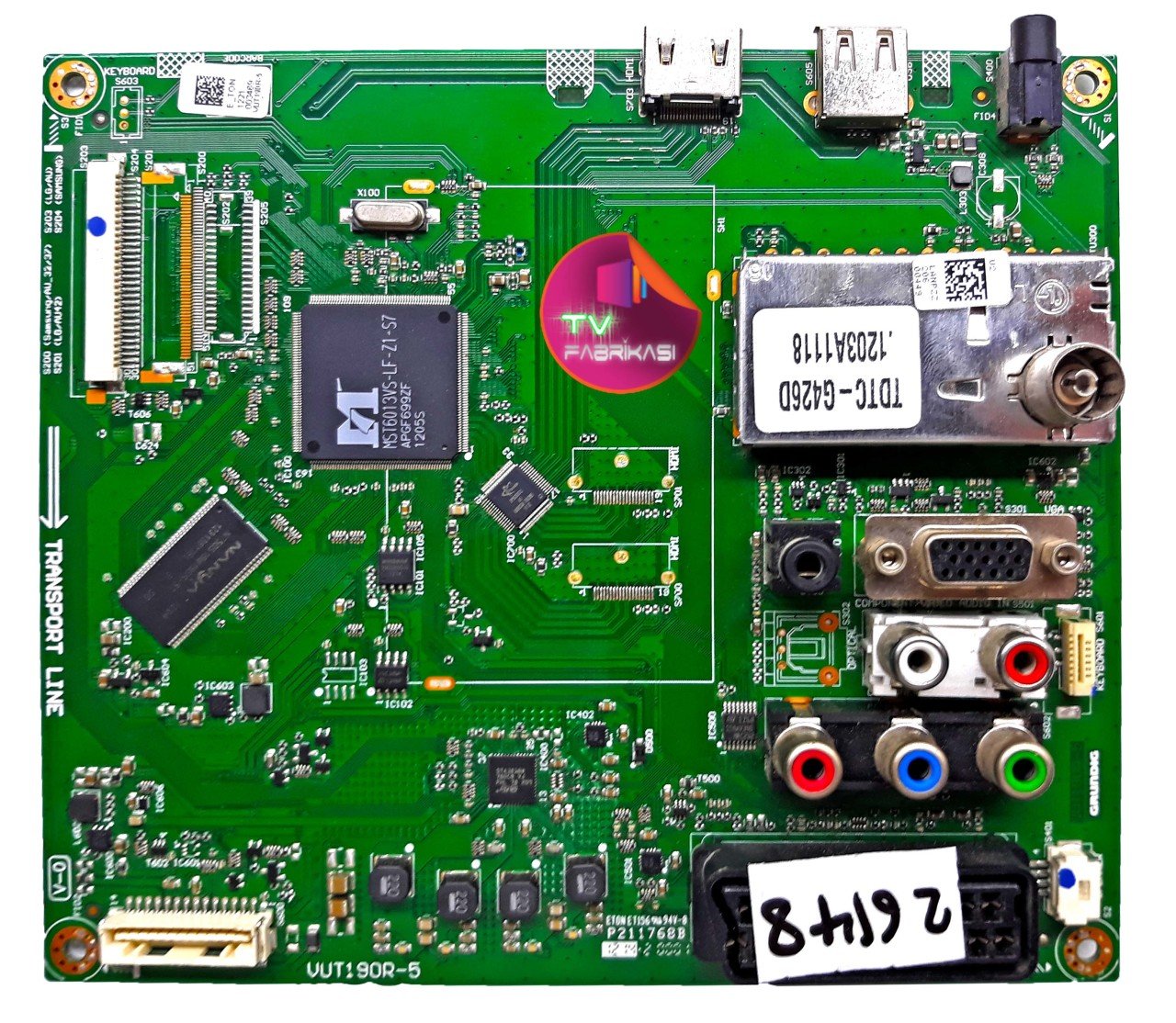 VUT190R-5 V-0 , LANPZZ , MAIN BOARD ,  ARÇELIK ANAKART