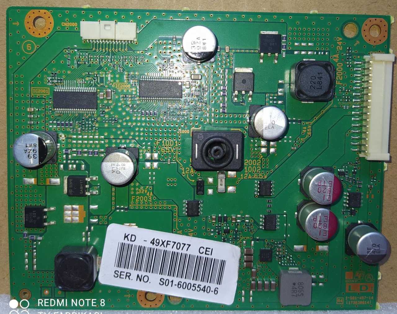 1-981-457-14,173638814,KD-49XF7077,SONY LED DRİVER