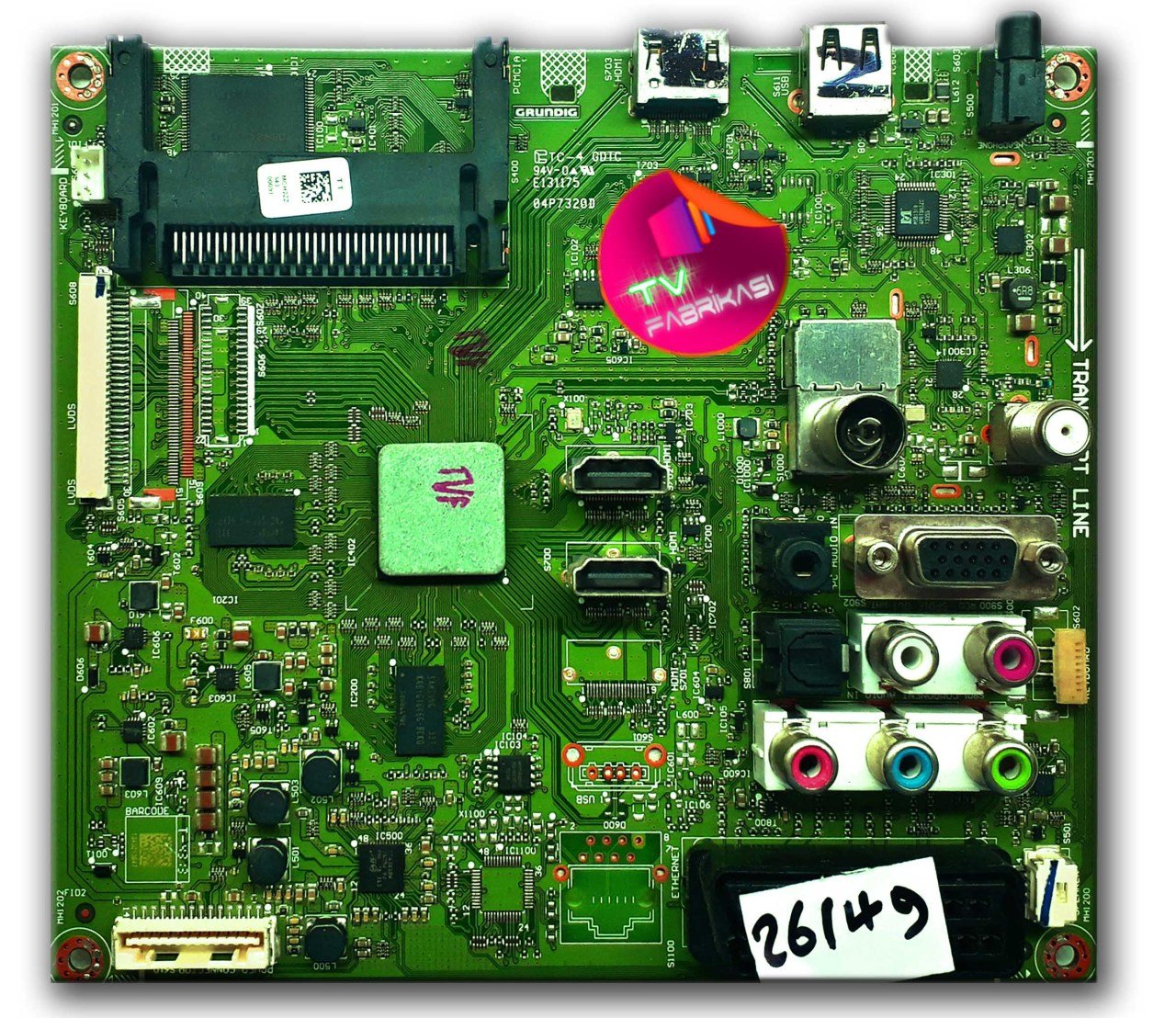 VTT190R-2 V-0 , MCH2ZZ , MAIN BOARD ,  ARÇELIK ANAKART