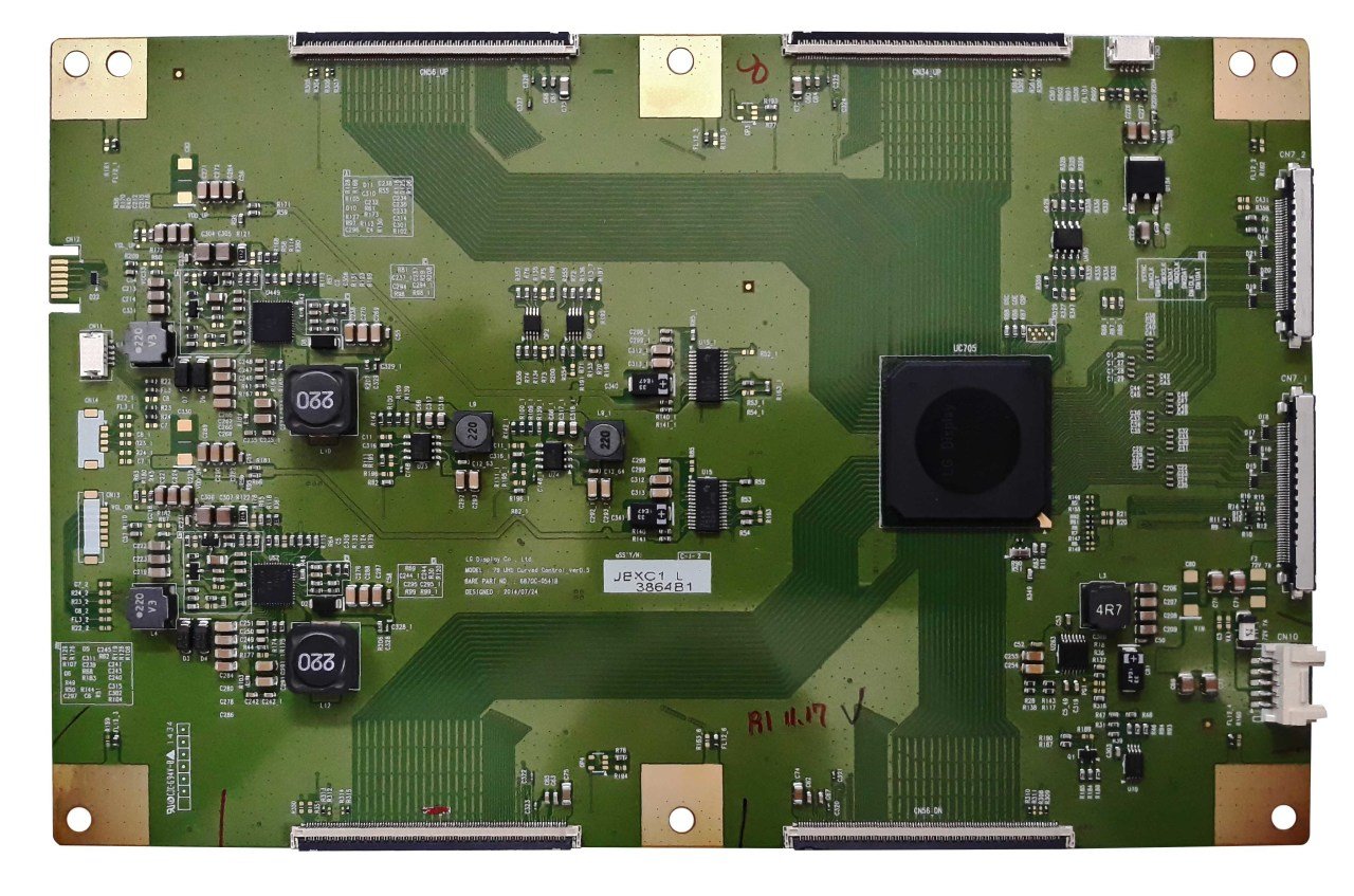 6870c-0541b , 79 Uhd Curved , 79uf7700-Ub , Lg T-Con Board
