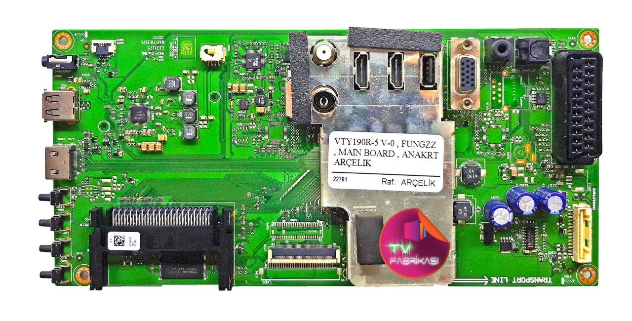 VTY190R-5 V-0 , FUNGZZ , MAIN BOARD , ARÇELIK ANAKART
