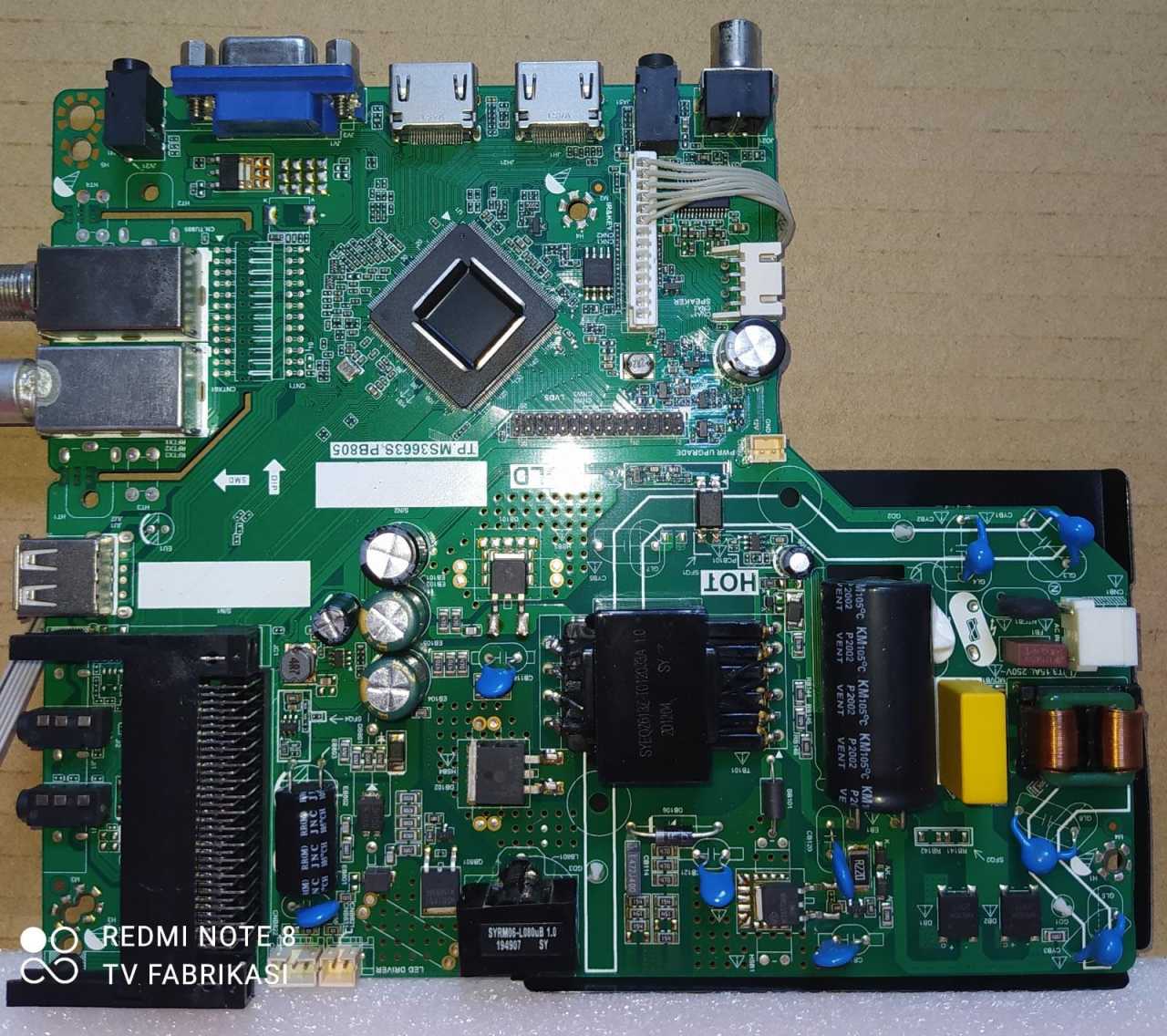TP.MS3663S.PB805,DJTV431,ANAKART,MAİNBOARD