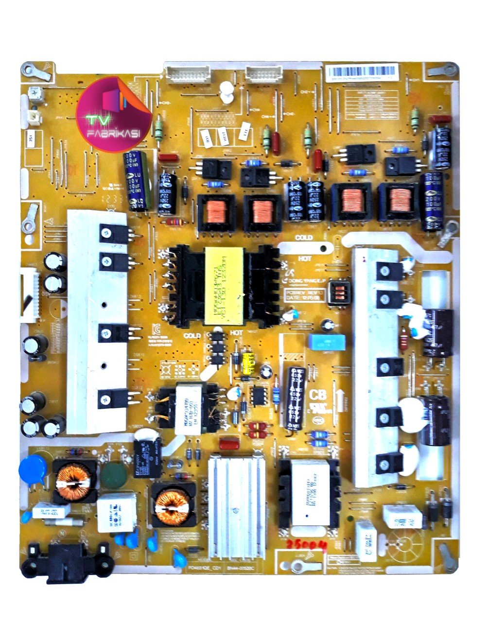 BN44-00520C , REV 1.3 ,PD46B1QE_CDY , UE46ES6900 , UE40ES6500 , POWER BOARD , SAMSUNG BESLEME
