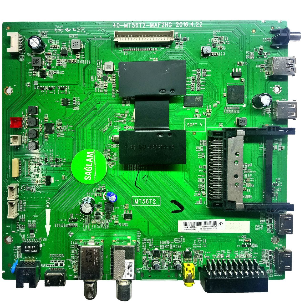 MT56T2 40-MT56T2-MAF2HG V8-T56FS01-LF1V256 T8-40D16A2-MA1 F40S5906 TCL Anakart