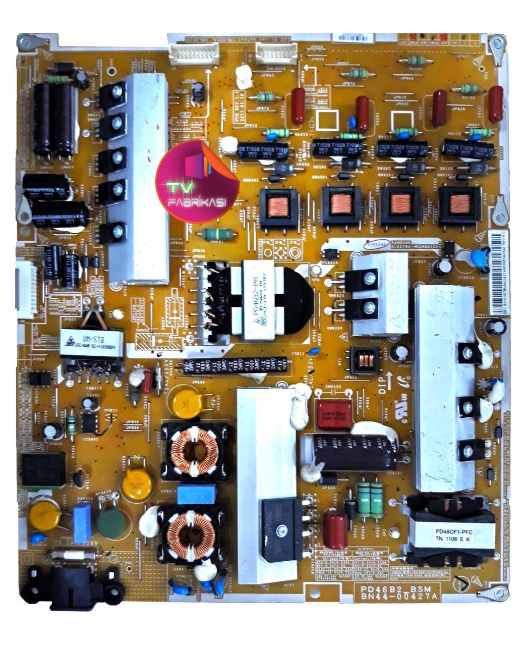 BN44-00427A UE46D6500, PD46B2_BSM , REV 1.1 , POWER BOARD , SAMSUNG BESLEME