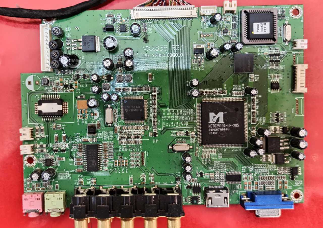 VX2835 R3.1, 39-Y2830100G010, MAIN BOARD