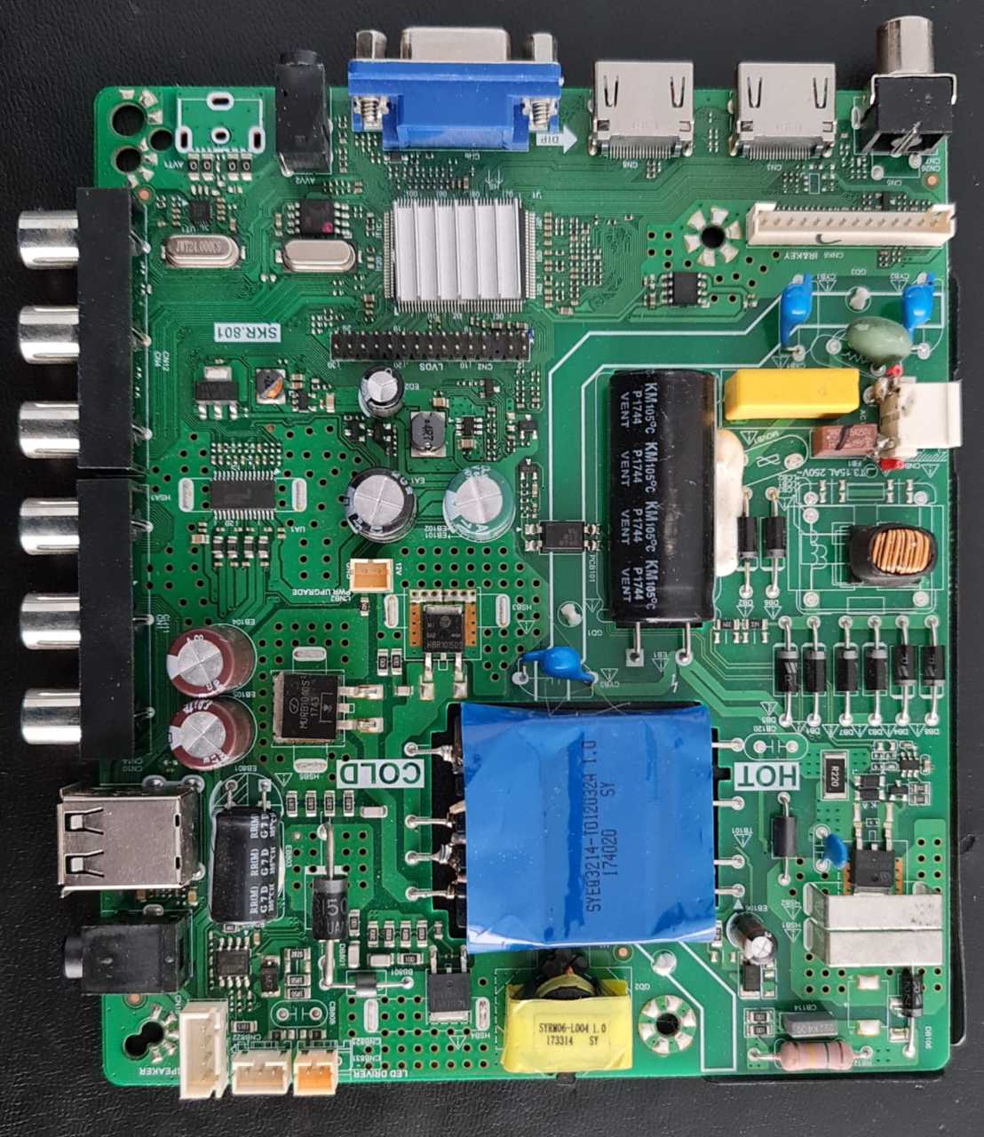 KAMOSONİC KS,1343 SKR.801, MAİN, BOARD