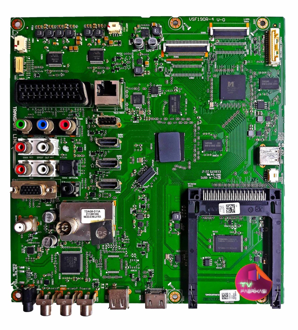 VSF190R-4 V-0 , C455ZZ , KTLKZZ , A46-LEG-6BS , MAIN BOARD , ARÇELIK ANAKART