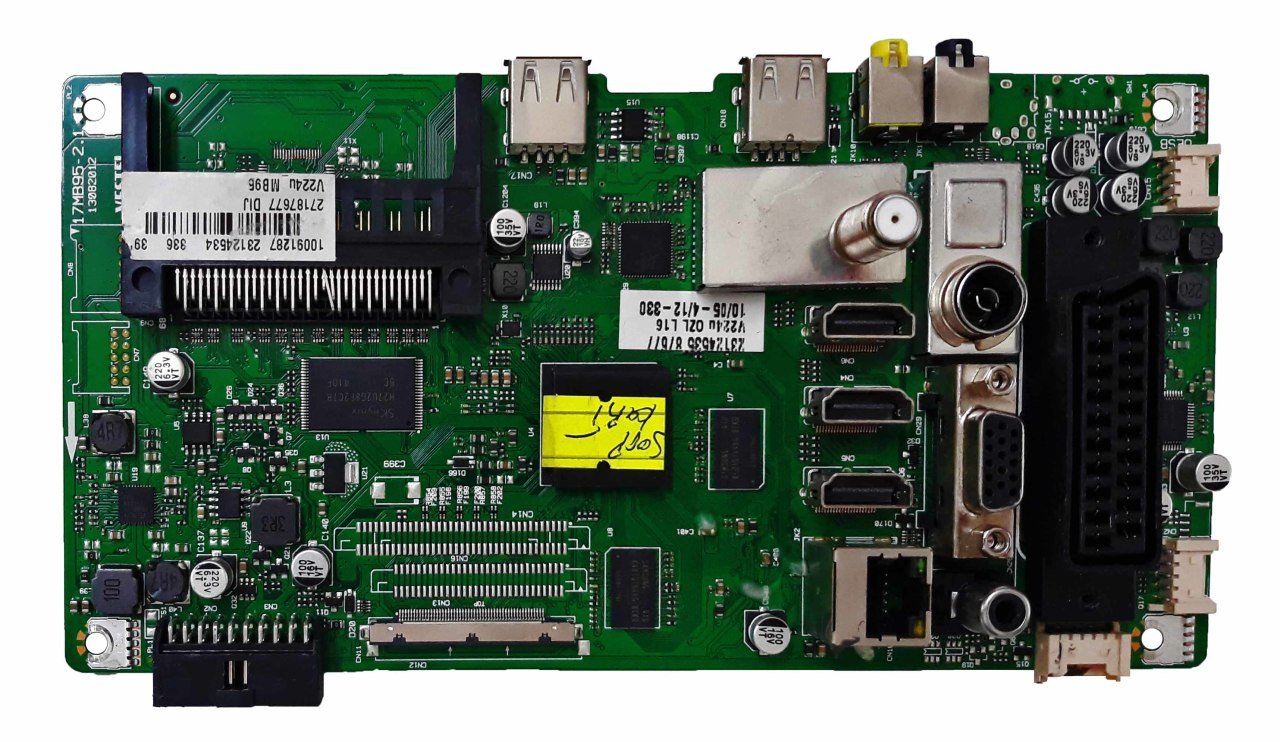 17mb95-2.1 , 23124534 , 23124535 , 13082012 , 39'' Dij Panel , V224u_mb95 , Main Board , Vestel Anakart