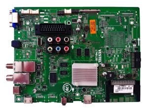 17MB120 , 23369151 , 10105980 , VESTEL , VES430QNDL-2D-U11 , VESTEL 43UB775043 , 4K Uydu Alıcılı LED TV , MAIN BOARD , VESTEL ANAKART