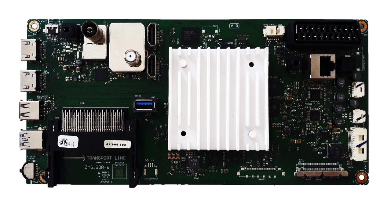 ZMG190R-7, MZB2ZZ , Arçelik A48L 9562 5B , LSC480FN02-R04 , Main Board , Arçelik Ana Kart