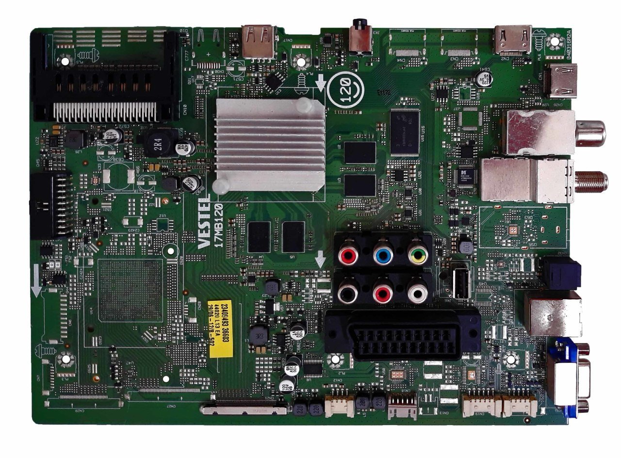 17MB120 , 23409493 , 040316R2A , VESTEL VES490QNDS-2D-N11 , VESTEL 4K SMART 49UB8300 49 LED TV , MAIN BOARD , VESTEL ANAKART