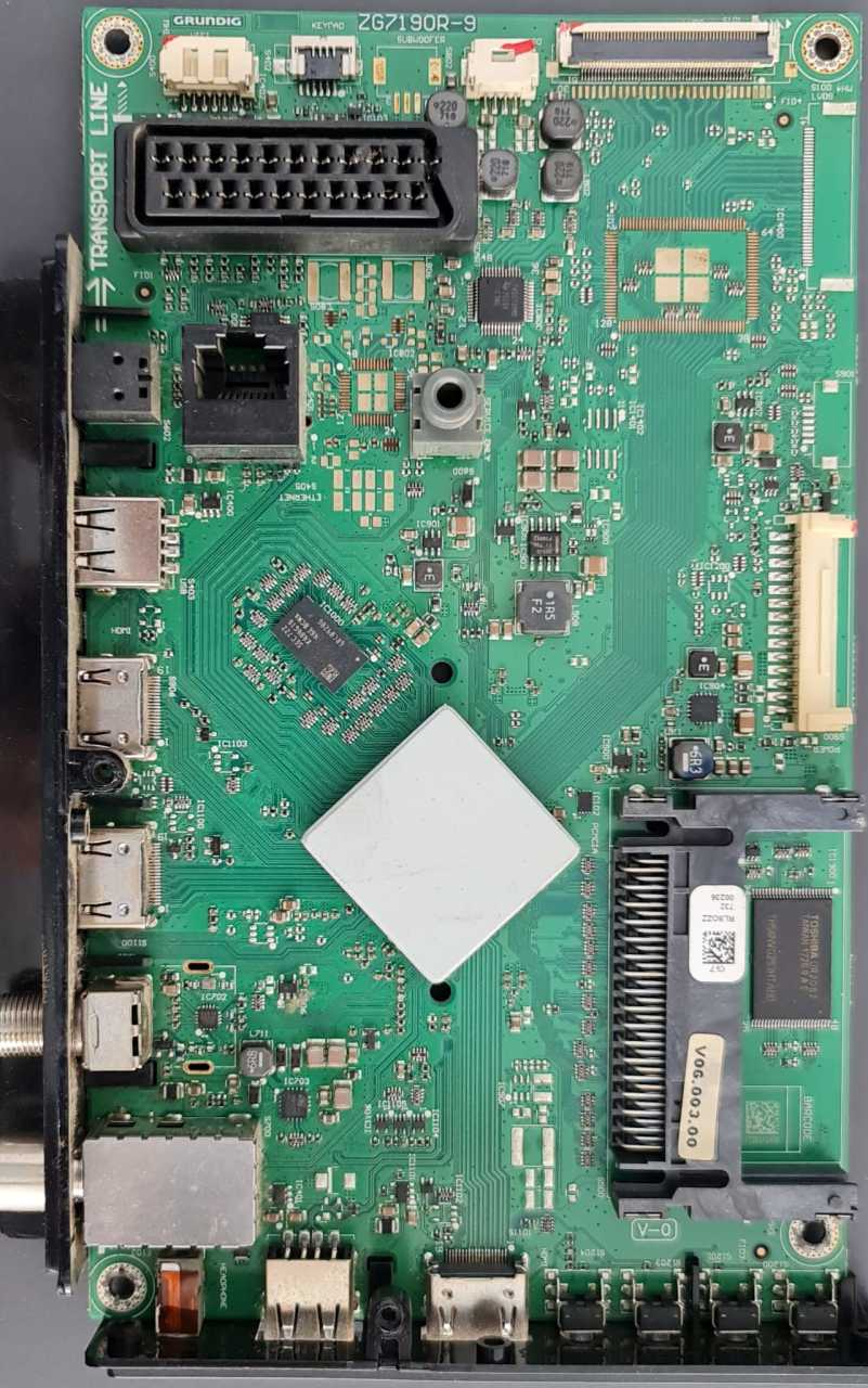 ARÇELİK,BEKO,A49L 6652 5B ANAKART, ZG7190R-9, RL8OZZ