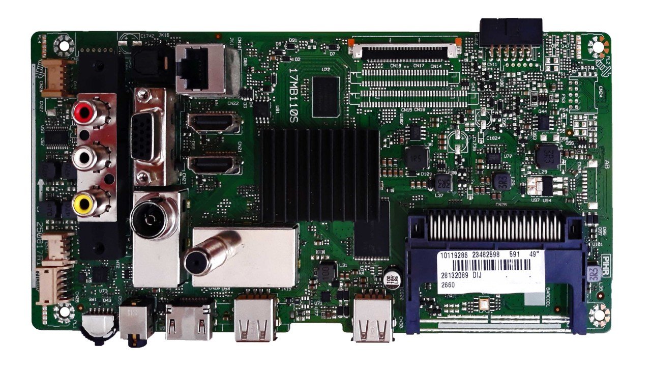 17MB110S , 23482598 , 49'' INCH DIJ PANEL , VESTEL SMART 49FD7300 , MAIN BOARD , VESTEL ANAKART