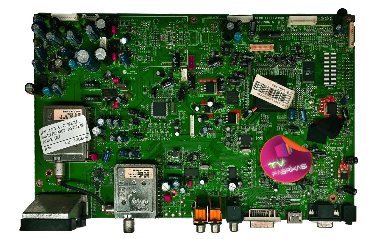 HW1.190R-6 , CUKLZZ , MAIN BOARD , ARÇELIK ANAKART