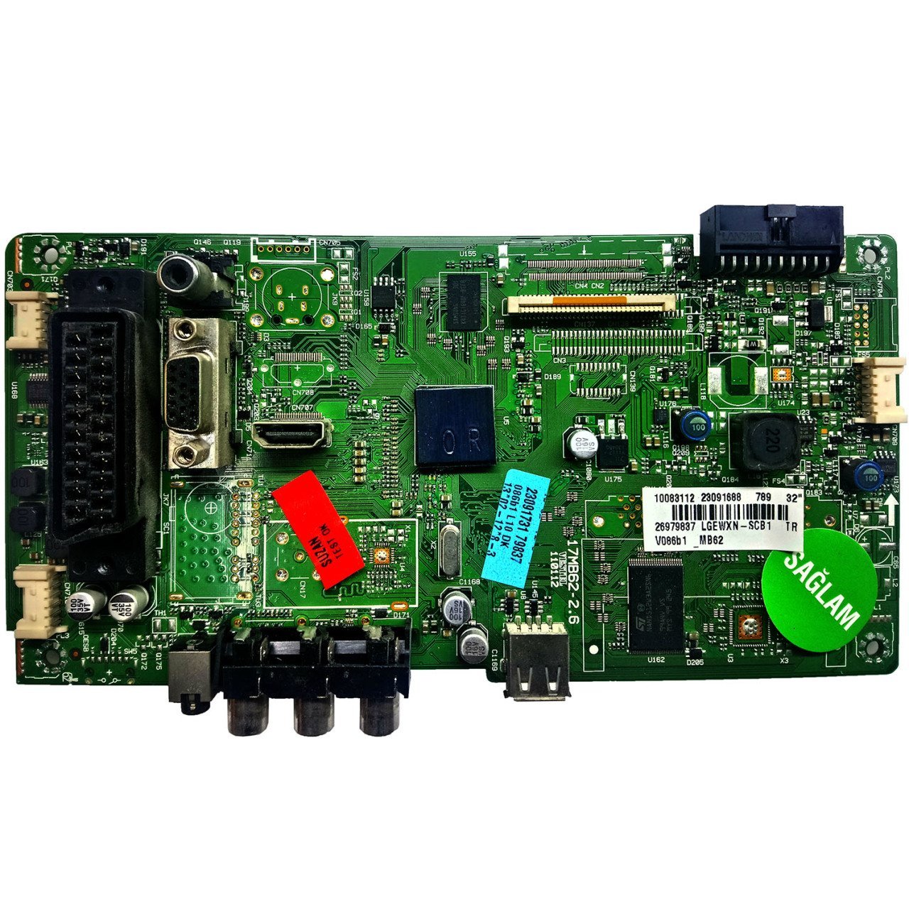 17MB62-2.6 110112 23091688 23091731 LGEWXN-SCB1 MB62 Vestel