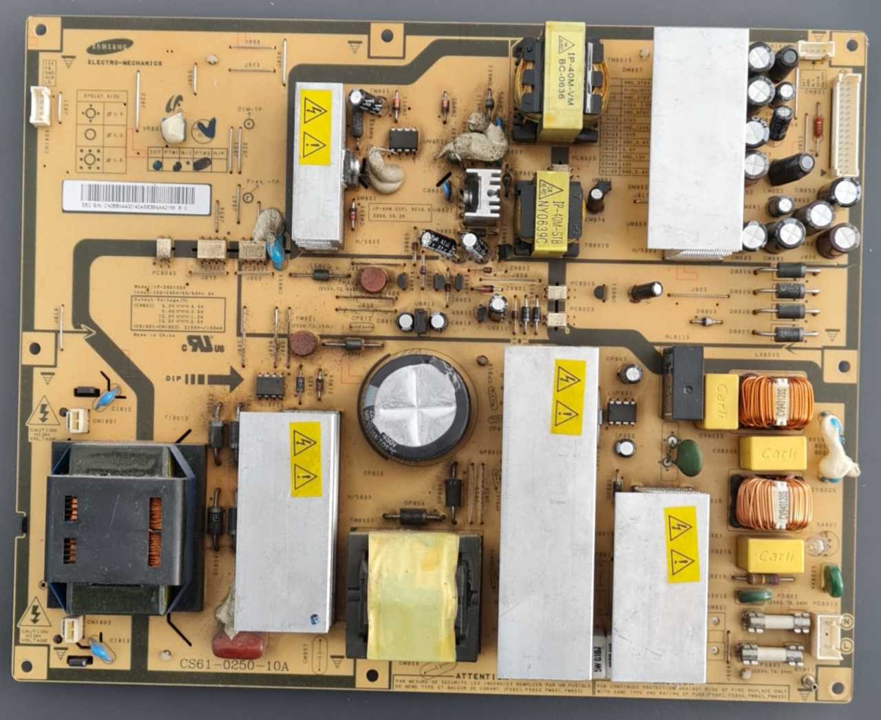 BN44-00140A , SAMSUNG LE40M71B POWER BOARD