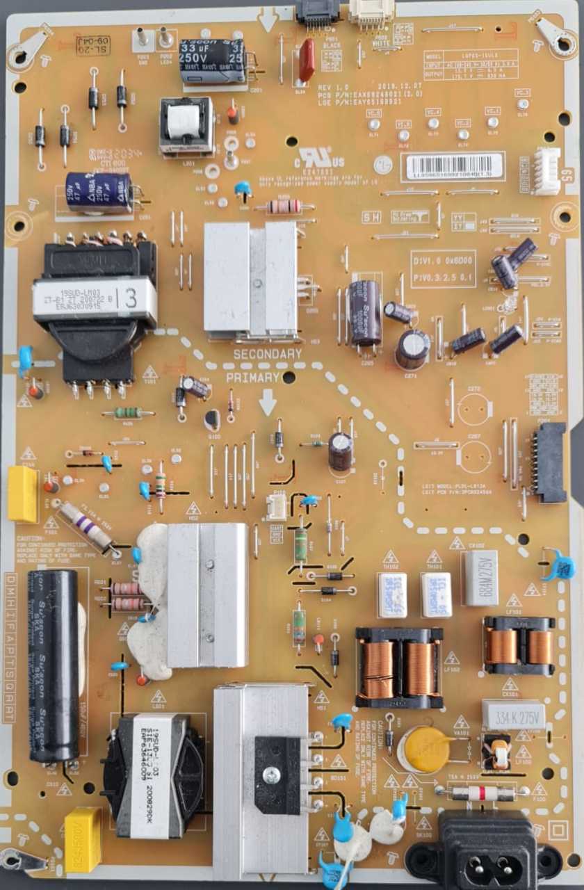 EAY65169921, EAX68248021(2.0), LG ,65SM8000PLA ,POWER,BOARD