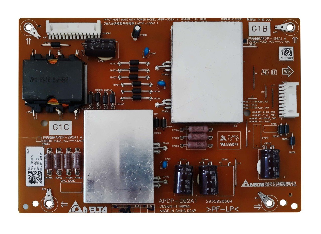 Apdp-202a1 , Apdp-180a1 a , Apdp-330a1 a , 2955020504 , Power Board , Sony Besleme