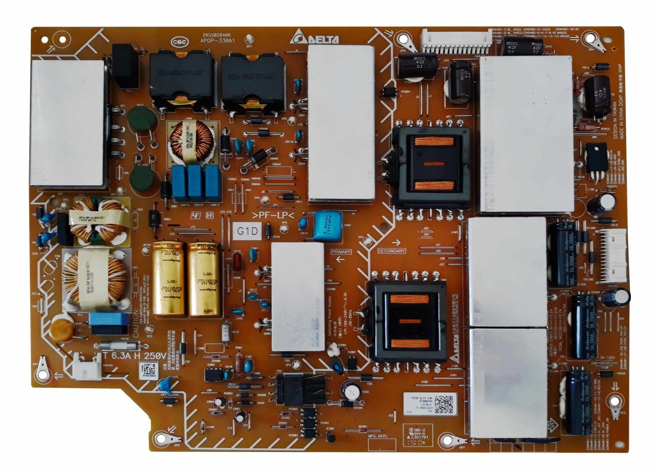 APDP-330A1 , SONY KD-55X9005C,2955020406 , 147461411 , POWER BOARD , SONY BESLEME
