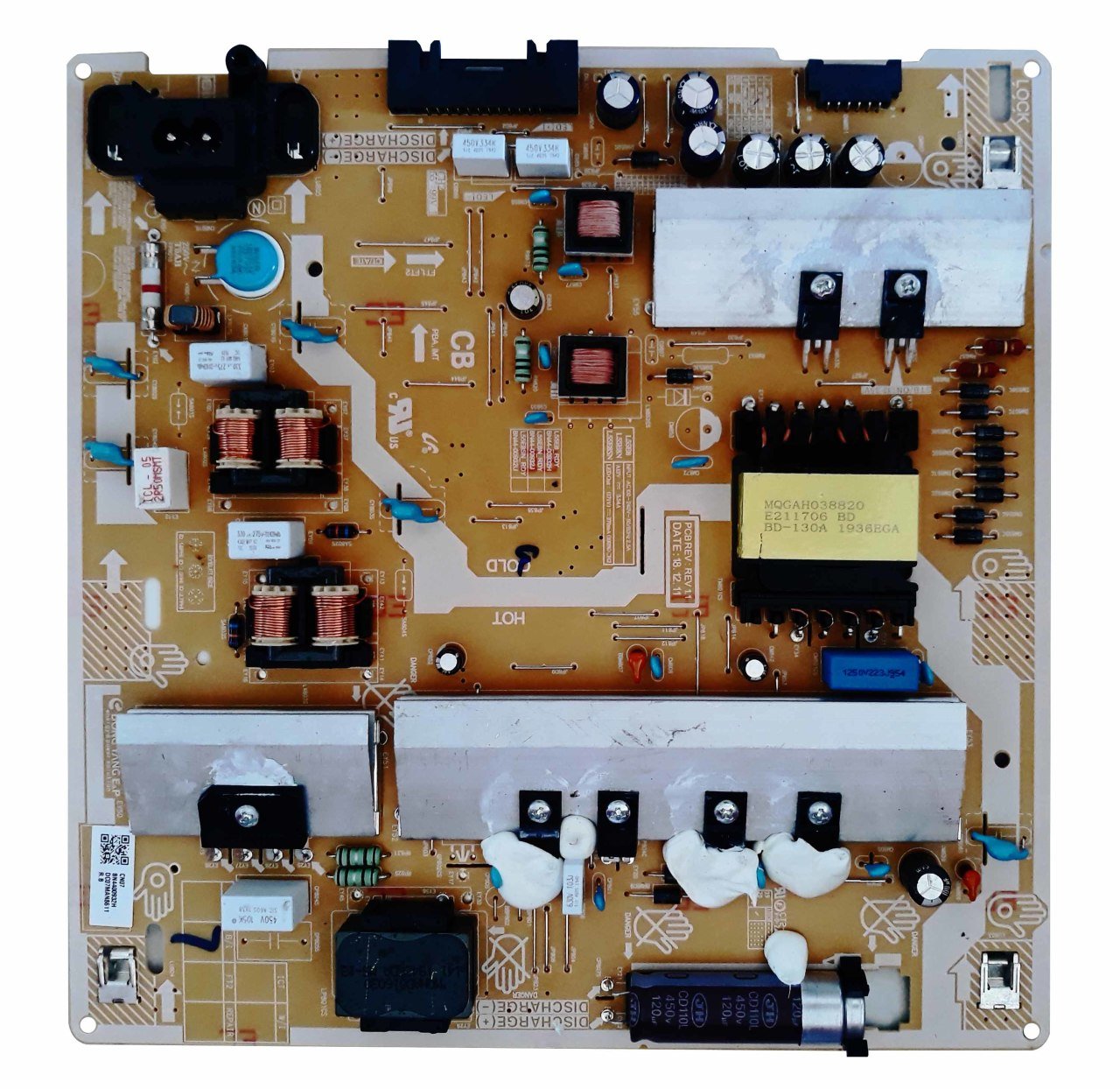 Bn44-00932h , L55e8_rdy rev1.1 ,  Samsung Qn49q60rafxza , Power Board , Samsung Besleme