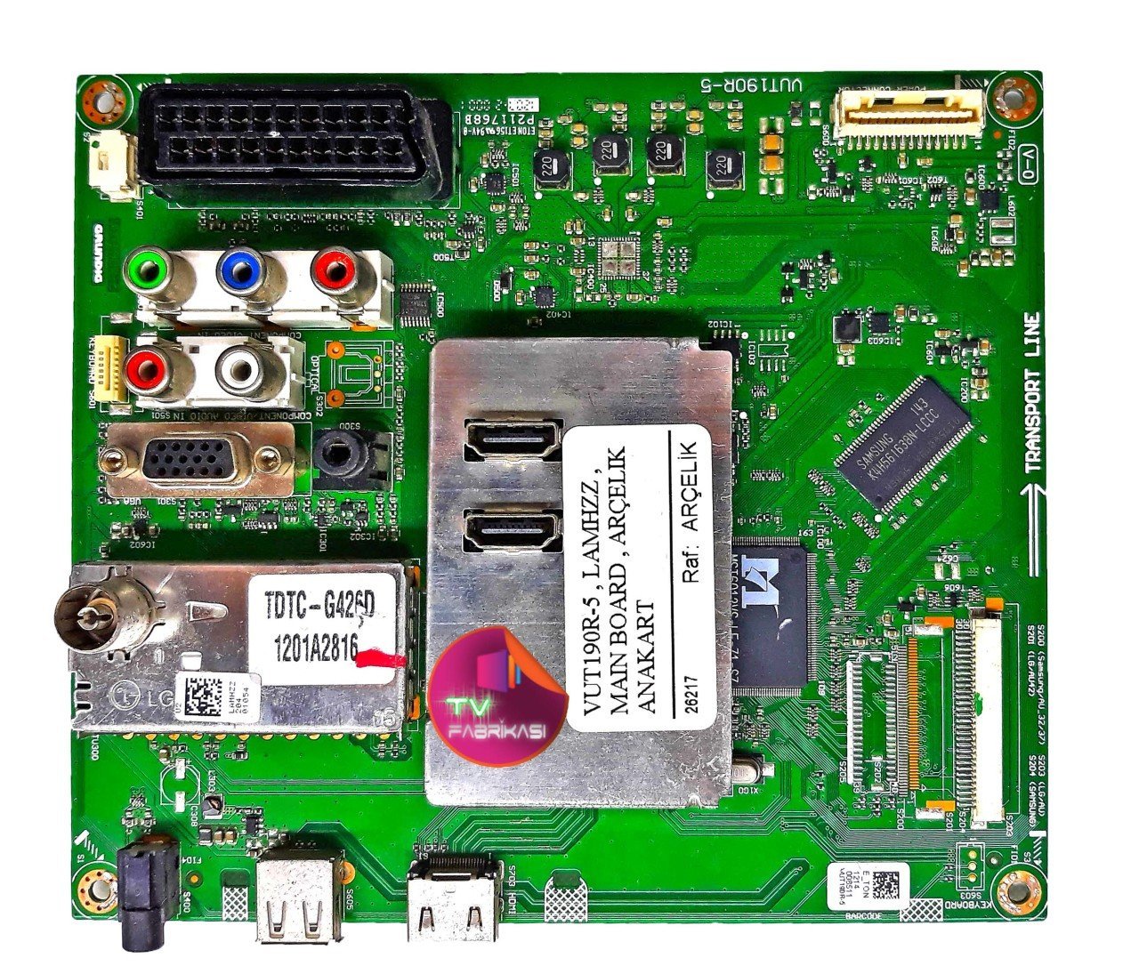 VUT190R-5 , LAMHZZ , MAIN BOARD , ARÇELIK ANAKART