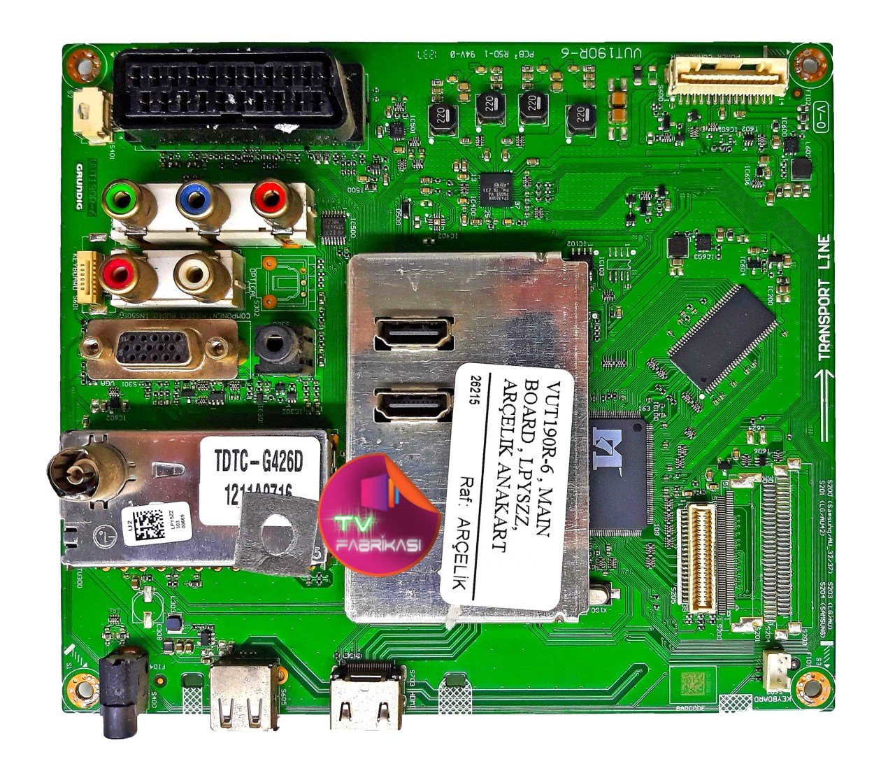 VUT190R-6 , MAIN BOARD , LPYSZZ, ARÇELIK ANAKART