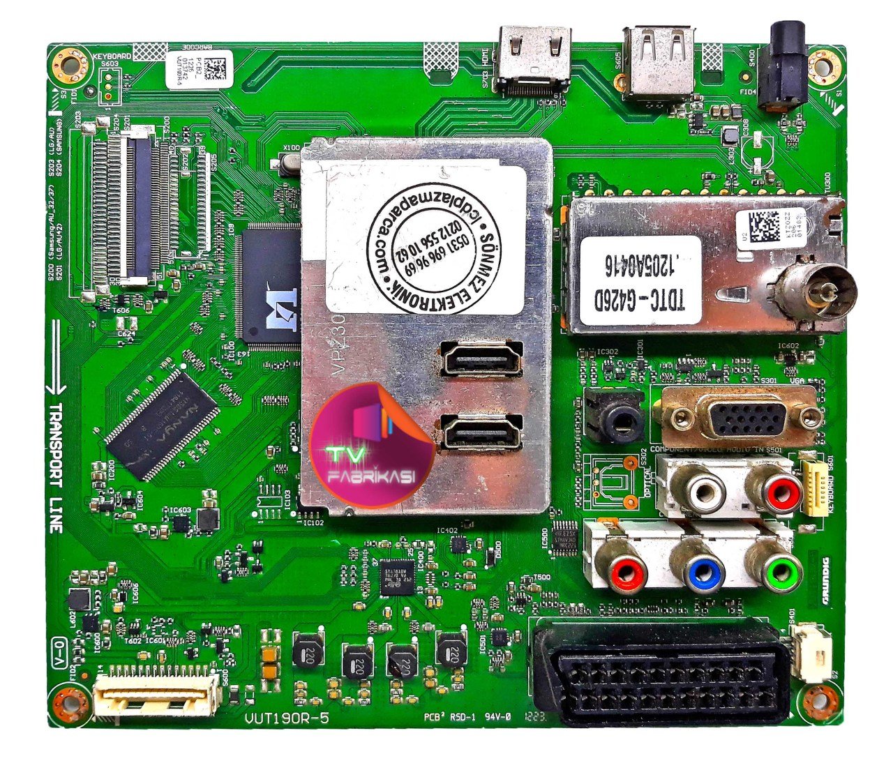VUT190R-5 , KTZ0ZZ , MAIN BOARD , ARÇELIK ANAKART