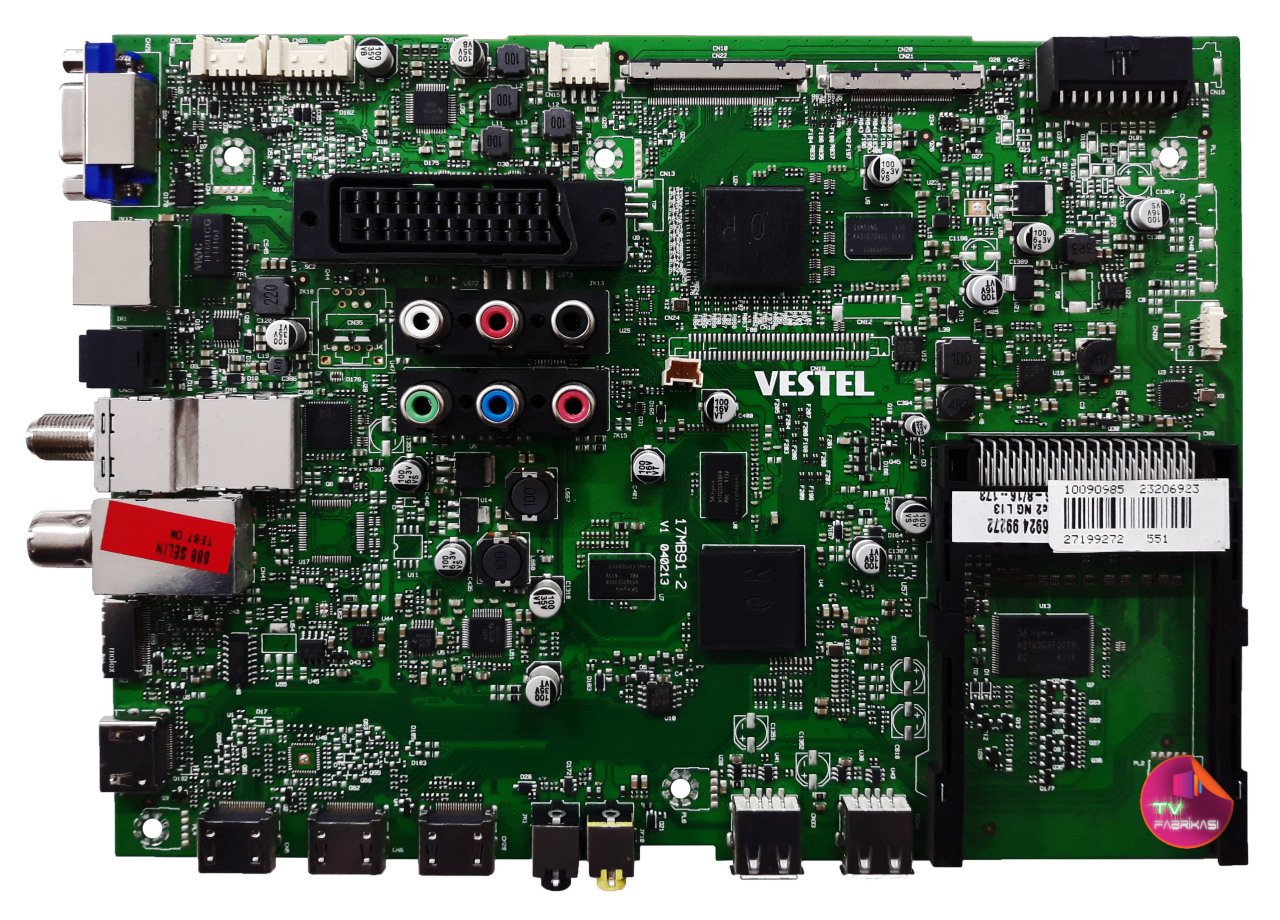 17MB91-2 , 23206923 , V1 040213 , VES650UDEA-2D-S01 , VESTEL SMART 65PF7575 165 , MAIN BOARD , VESTEL ANAKART