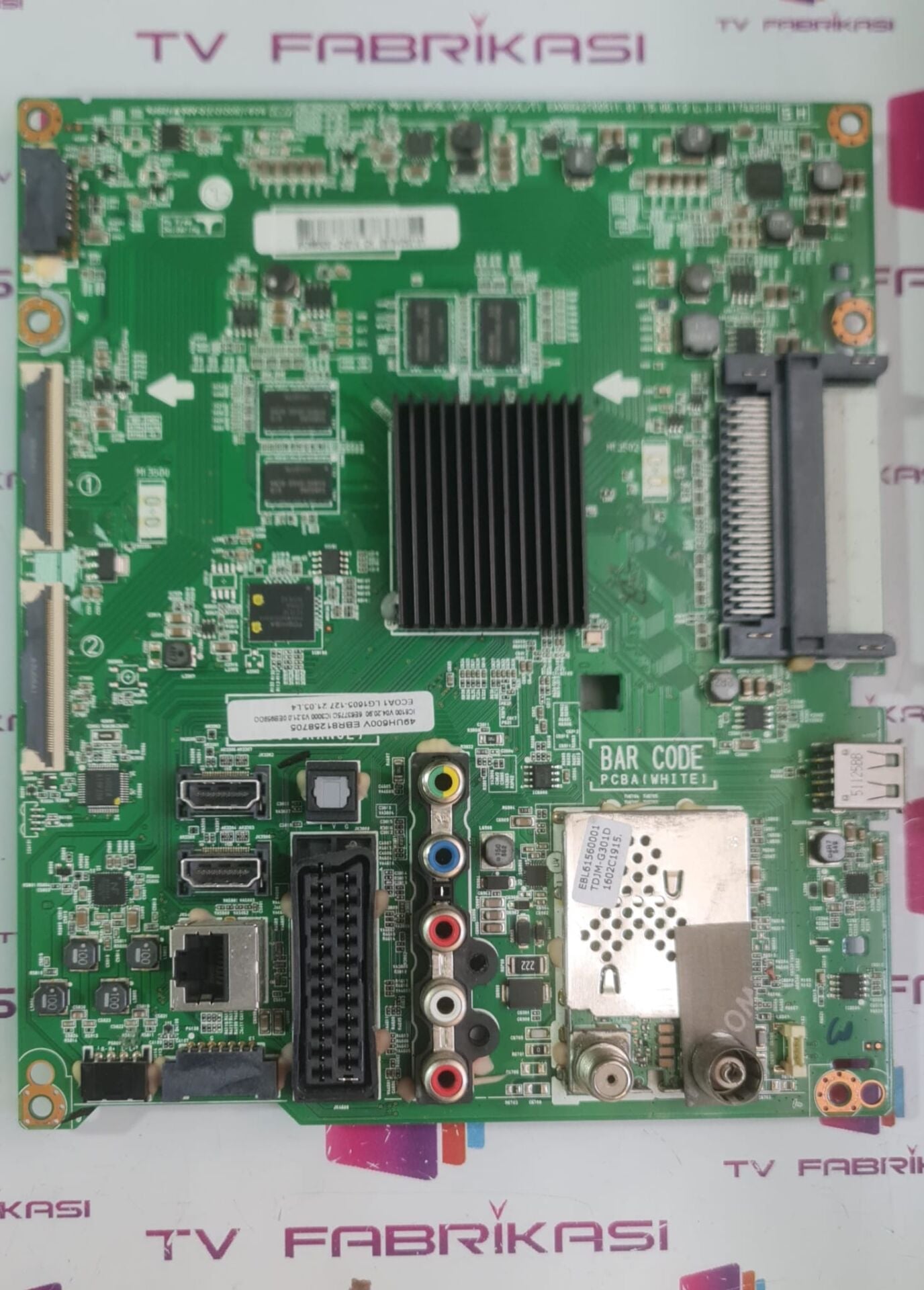 EAX66427005(1.0) , EBT64262101 , MAIN BOARD , LG ANAKART