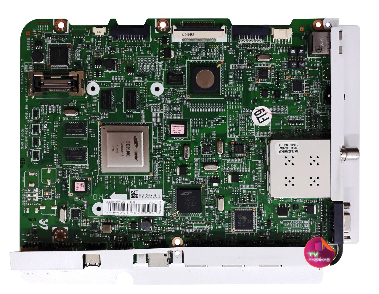 BN41-01587D , BN94-05107E , UE40D6510WKXXU , MAIN BOARD , SAMSUNG ANAKART