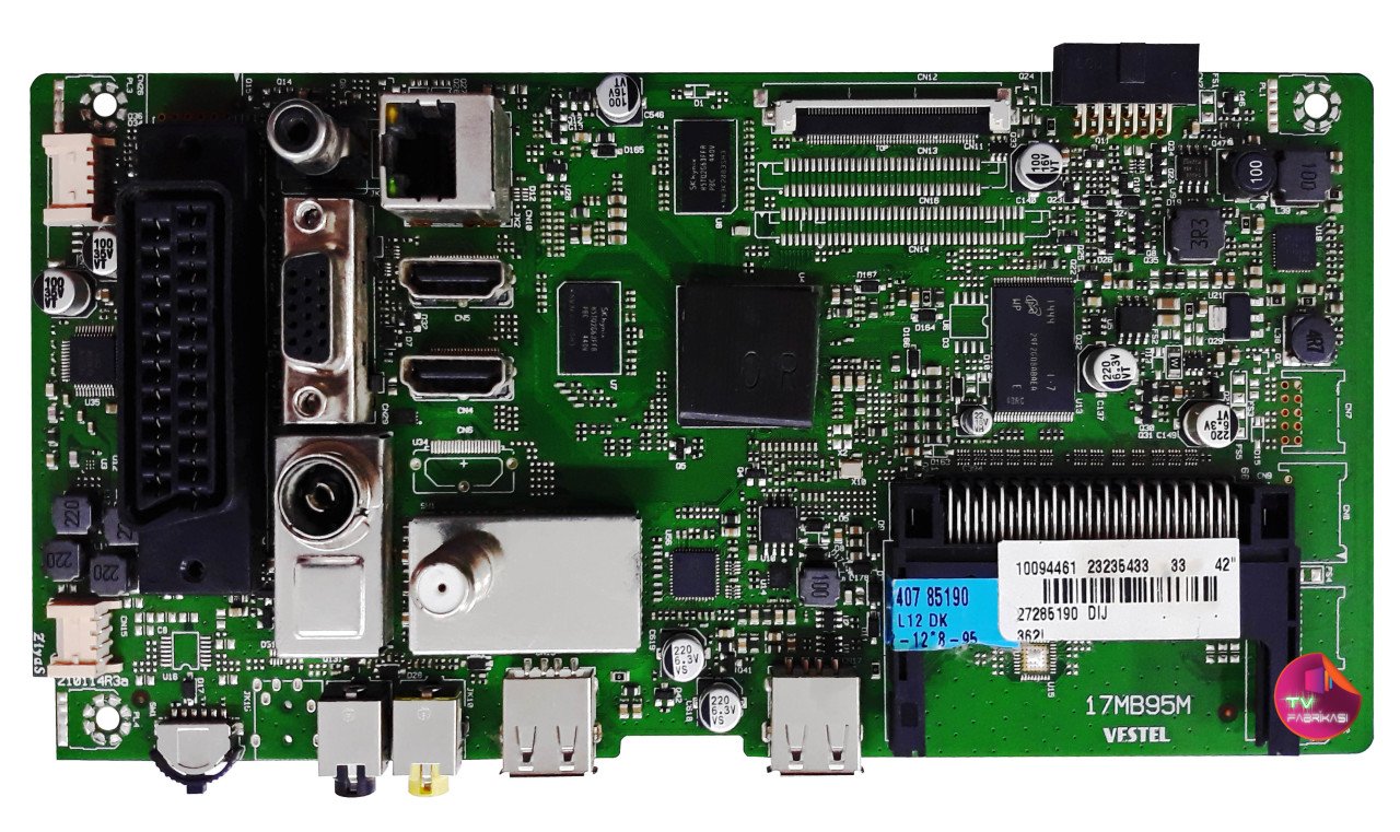 17MB95M , 23235433 , VES420UNDL-3D-N02 , 40R6015F 40'' , MAIN BOARD , VESTEL ANAKART
