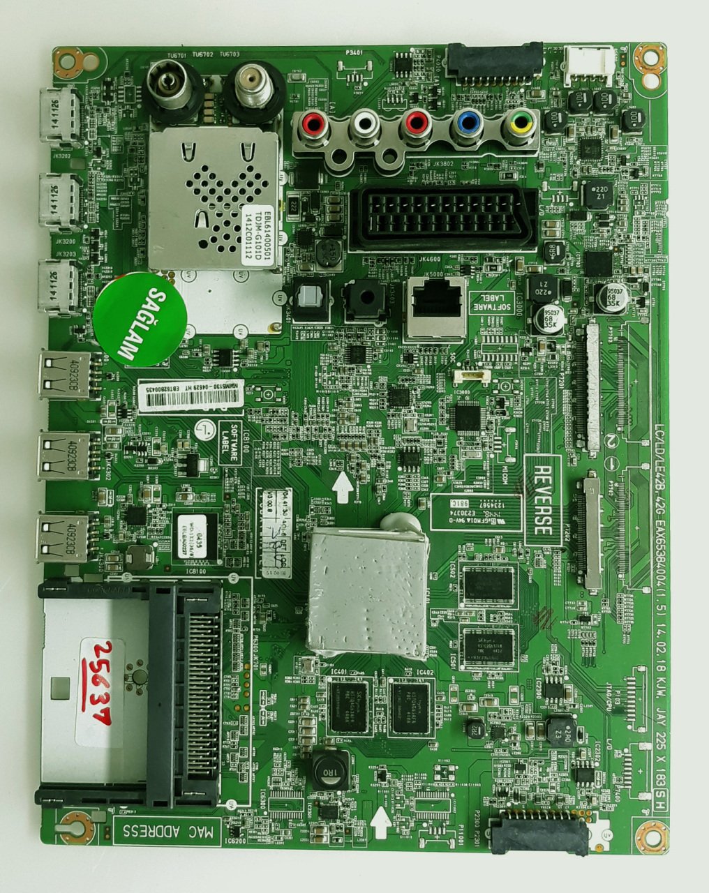 EAX65384004(1.5) EBT62800435 42LB670V-ZA LG Anakart