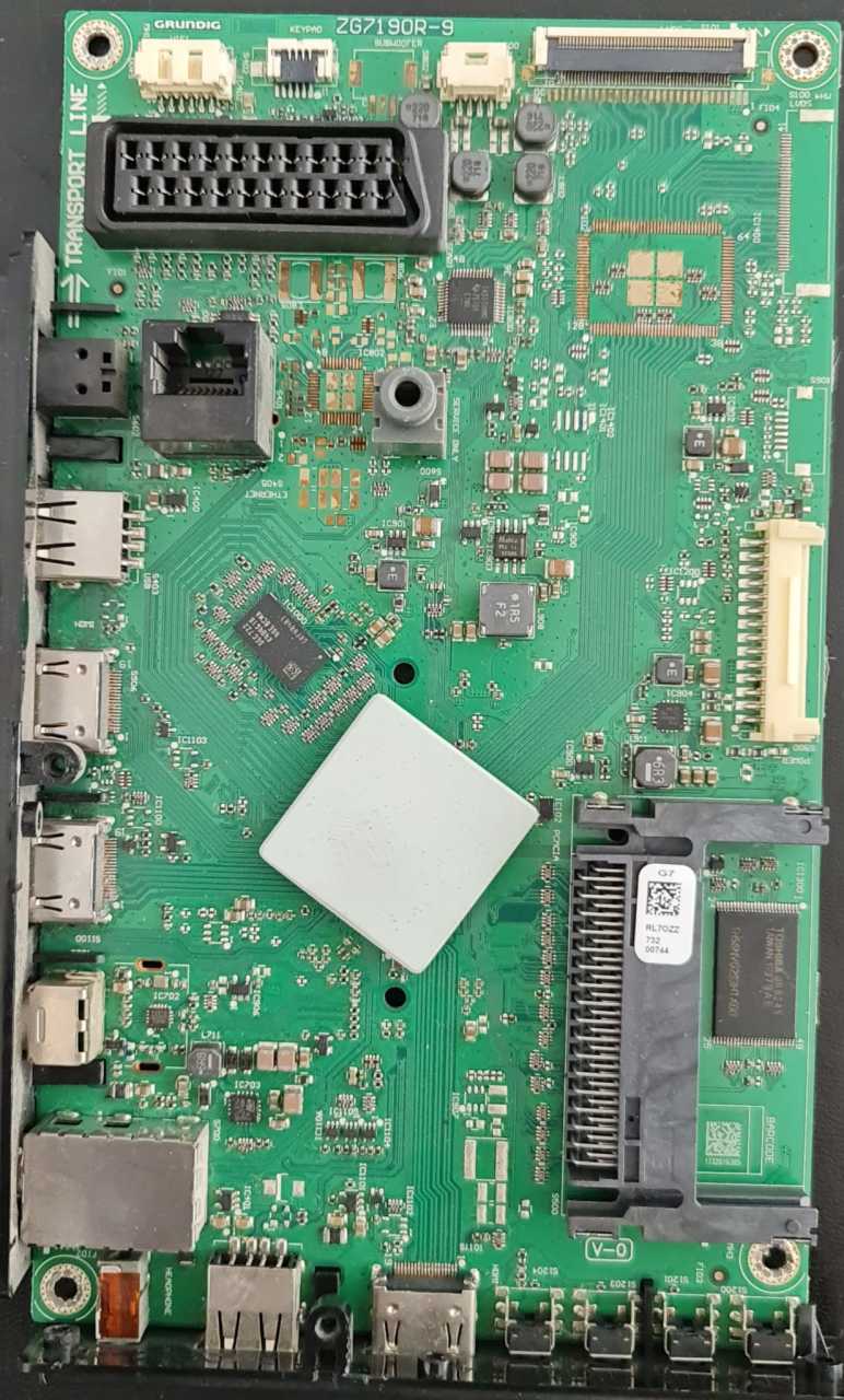 ARÇELİK,BEKO,49VLE6565,ZG7190R-9,RL70ZZ,MAİN,BOARD