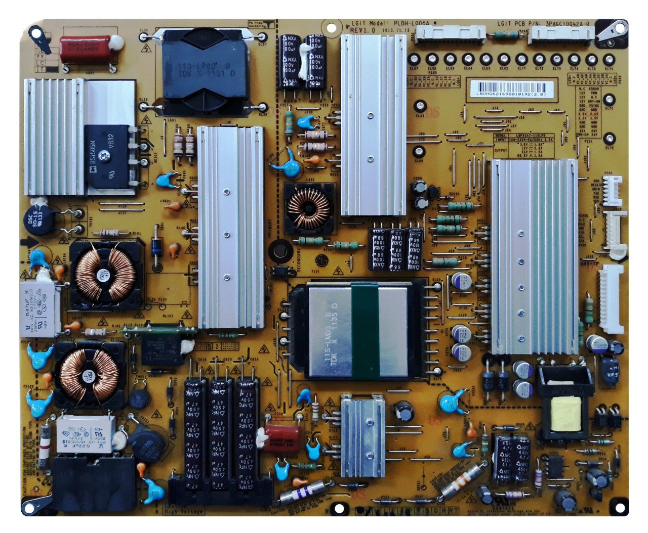 3PAGC10042A-R , PLDH-L006A , LGLP4247-11SLPB , 42LW570S , 42LW5400 , POWER BOARD , LG BESLEME