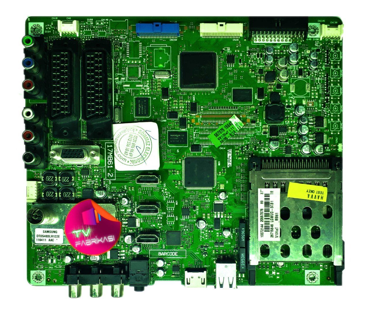 17MB61-2 , 20557076 , MB61 , 37'' , 10072144 , MAIN BOARD , VESTEL ANAKART