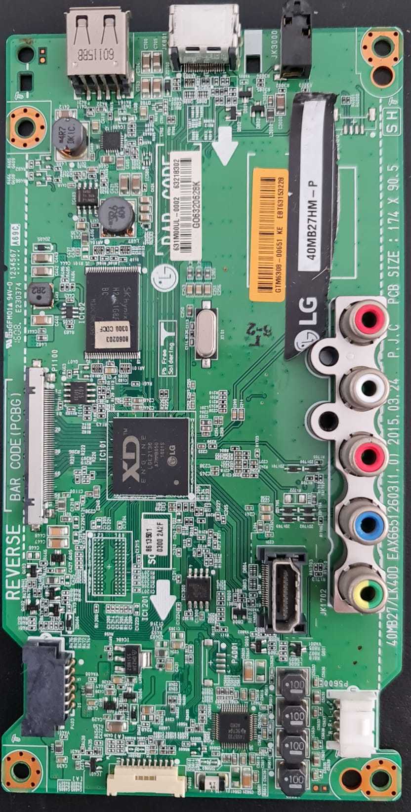 LG,40MB27HM-P,EAX66512603-1.0,EBT63153228,MAİN,BOARD