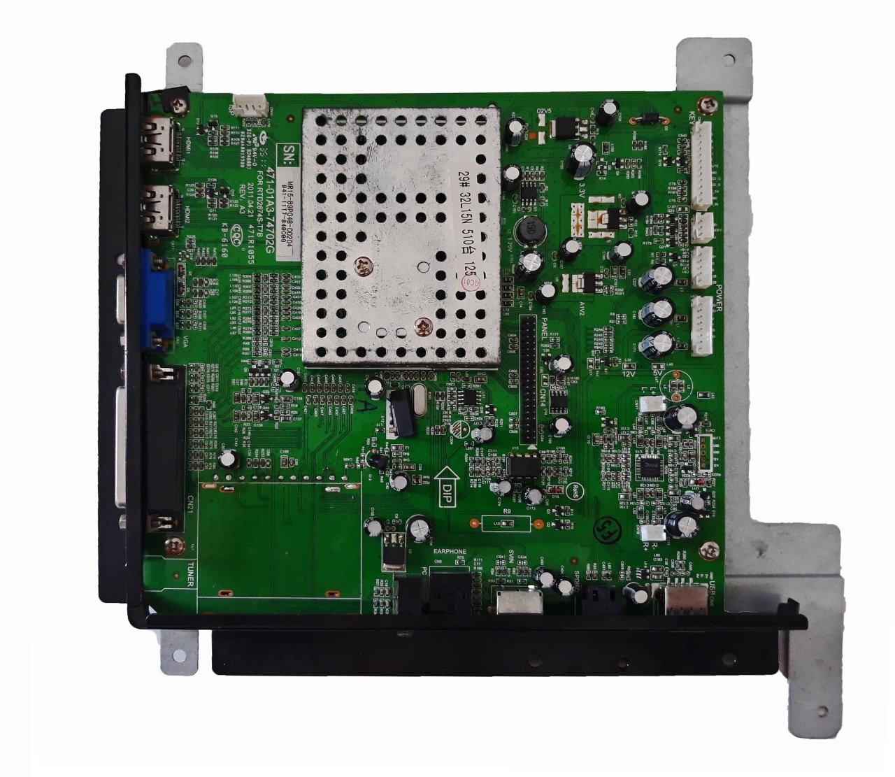 471-01A3-74702G , 471R1055 REV: A3 , KB-6160 , SUNNY 32L15N , MAİN BOARD , SUNNY