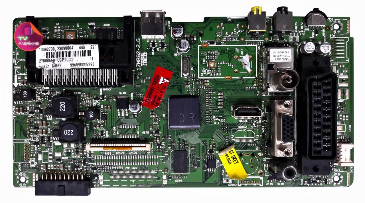 17MB62-2.6 , 110112 , 23098064 , LGPTLG1 , 22'' , MAIN BOARD , VESTEL ANAKART