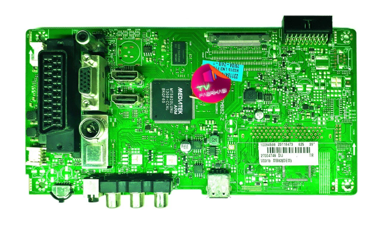 17MB82-2 , 23118473 , 23118473 , 10084598 , 27004749 DIJ , 39'' , MAIN BOARD , VESTEL ANAKART