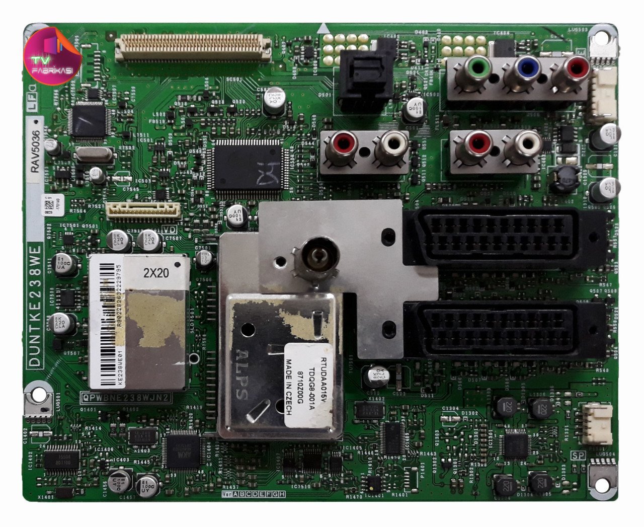 DUNTKE238WE , QPWBNE238WJN2 , KE238WE01 , MAIN BOARD , SHARP ANAKART