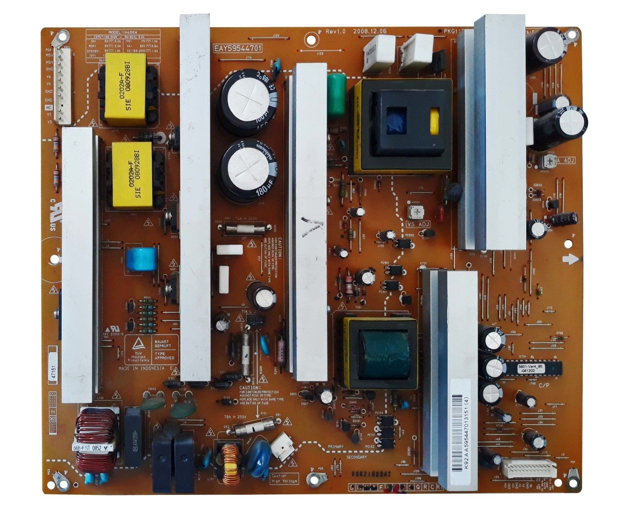 Eay59544701 , Psc10273c M , Lg 42pq6000 , Lg 42pq200r , Lg 42pq3000 , 1h486w , Power Board , Lg Besleme