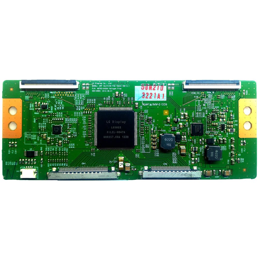 6870C-0450A ART 42/47/55 FHD TM240 VER0.1 LG T-Con Board