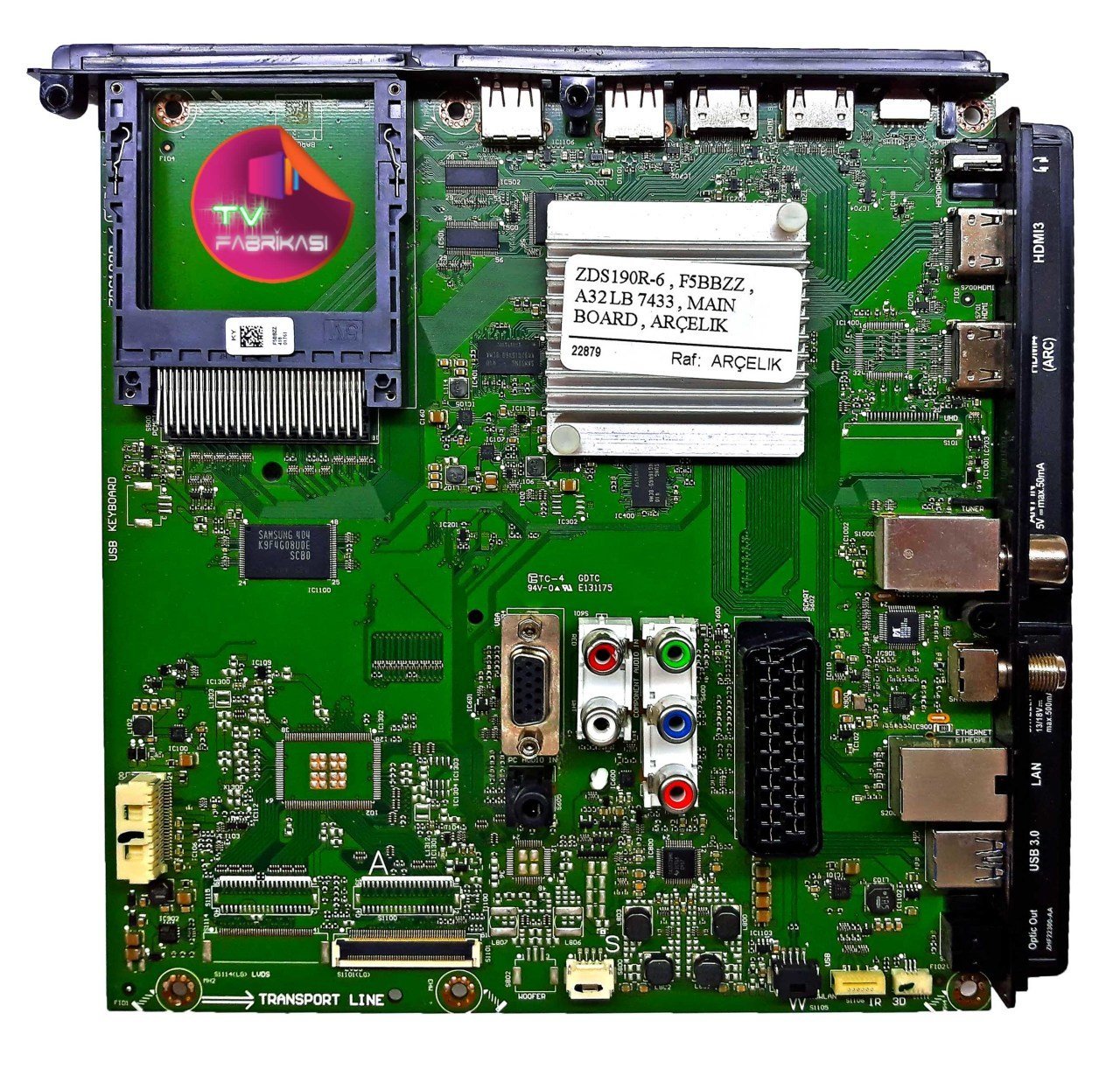 A48LB8467,A32LB7433,ZDS190R-6 , F5BBZZ , MAIN, BOARD , ARÇELIK ,ANAKART
