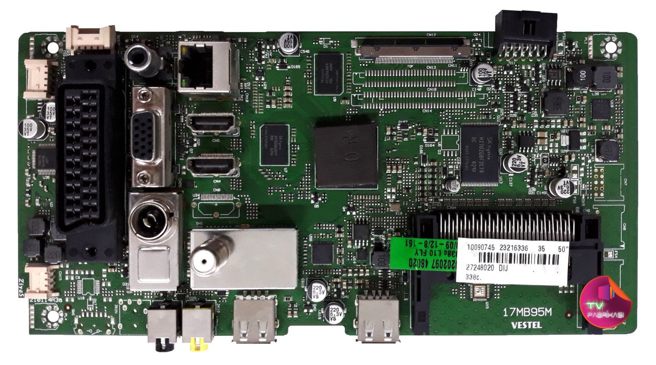 17MB95M , 210114R3 , 23216336 , MAIN BOARD , VESTEL ANAKATR