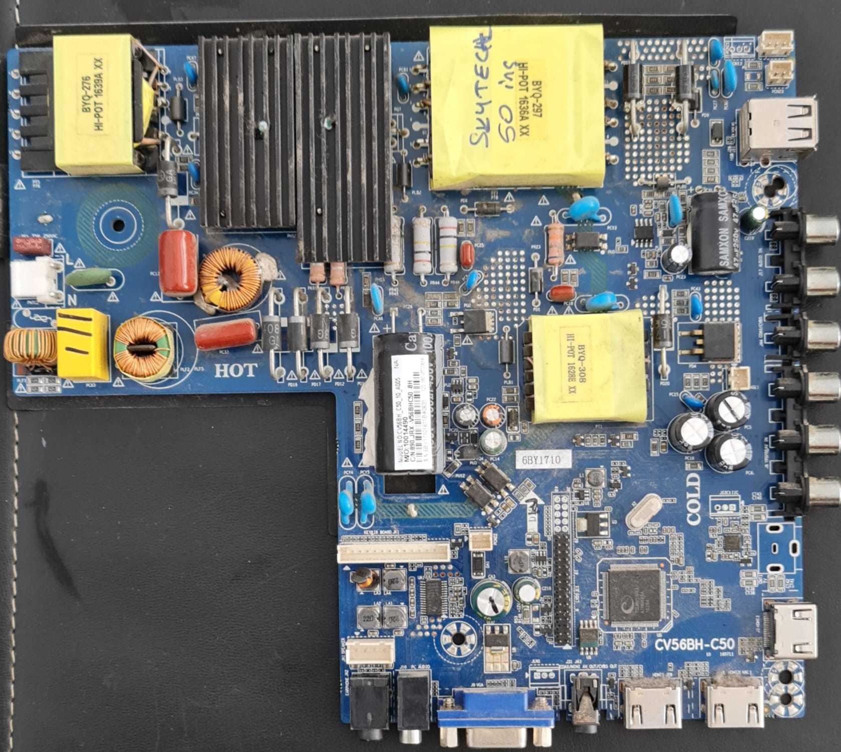 Skytech,St-5040Yk,CV56BH-C50,6BY1710,T500QVN02.0,T1611-25K,MAİN,BOARD,ANAKART